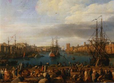 Port Marseille par Joseph Vernet