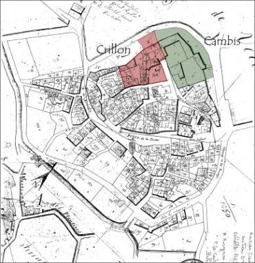 Plan du village-les châteaux